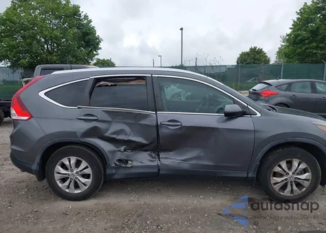 2013 Honda Cr-V Ex-L from USA, damaged, VIN 2HKRM4H79DH602070